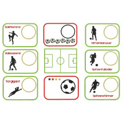 ITH Mug Rugs - Fußball